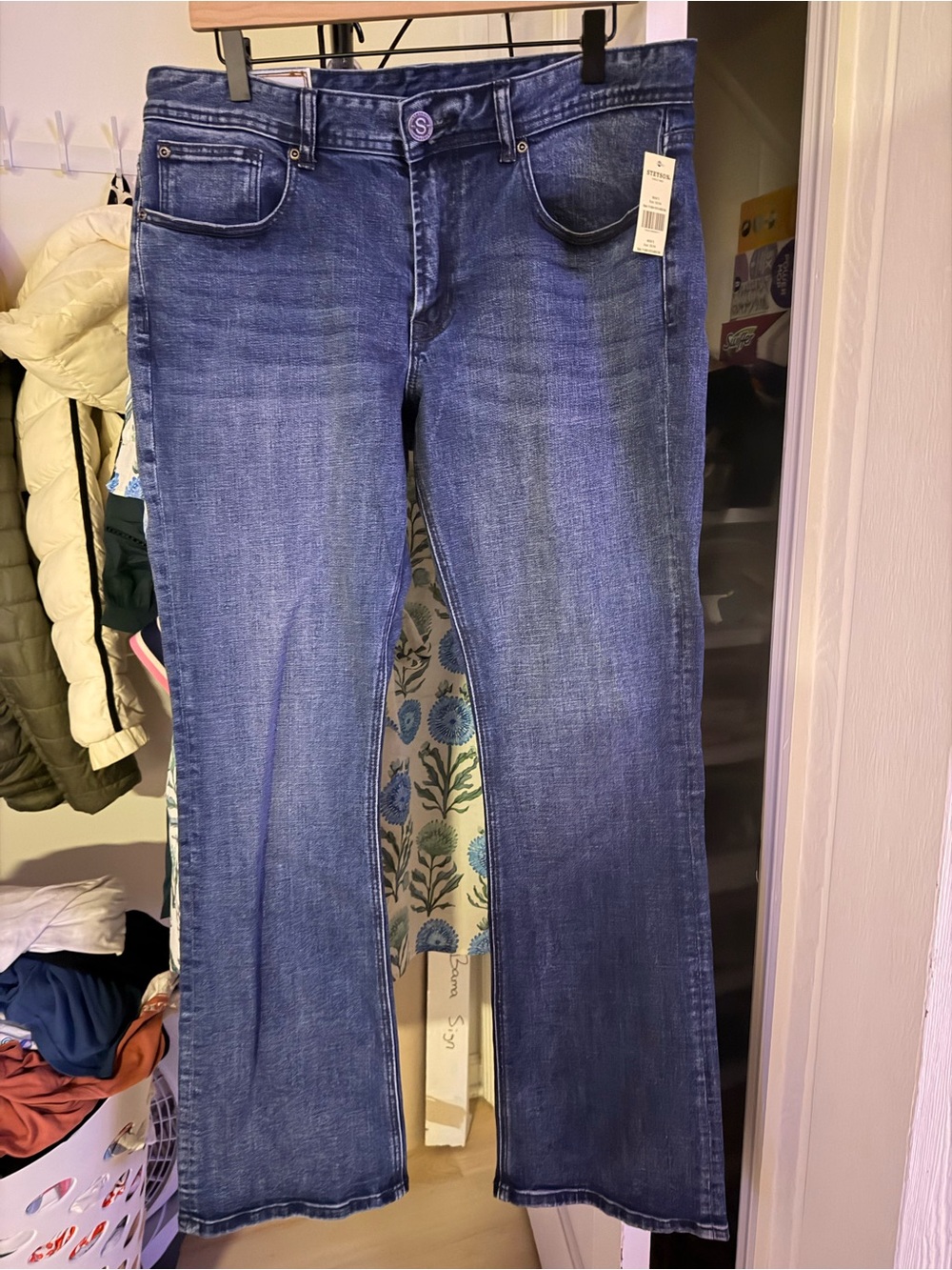 Stetson 1015 Rocker Fit Stretch Jeans 35x34